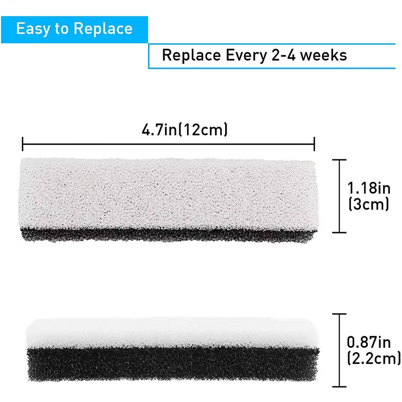 Cat and Dog Replacement Pet Water Dispenser Filter 5L Eco-Friendly Automatic Circular Arc Resin Activated Carbon Sponge Pad Box
