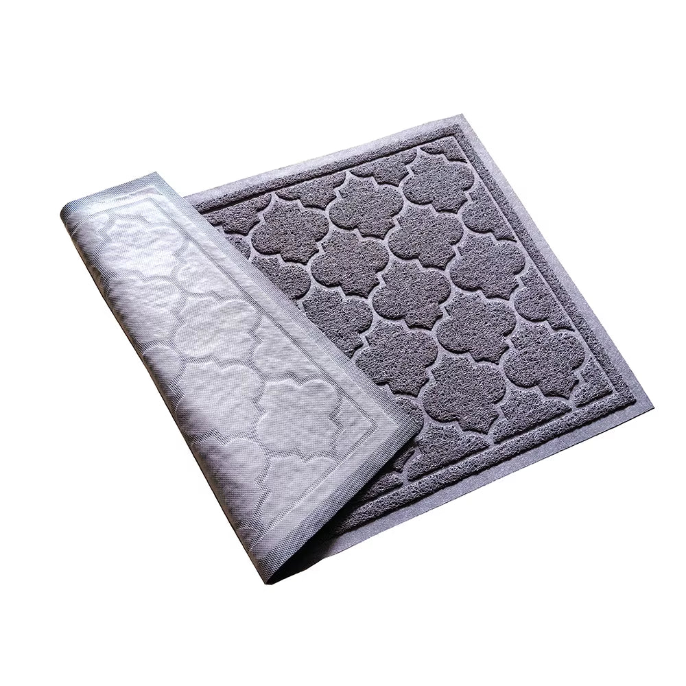Lightweight Waterproof PVC Modern Animal Pattern Soft Anti-Slip Durable Dog Cat Litter Mat Eco-Friendly Washable Pet Feeding Mat