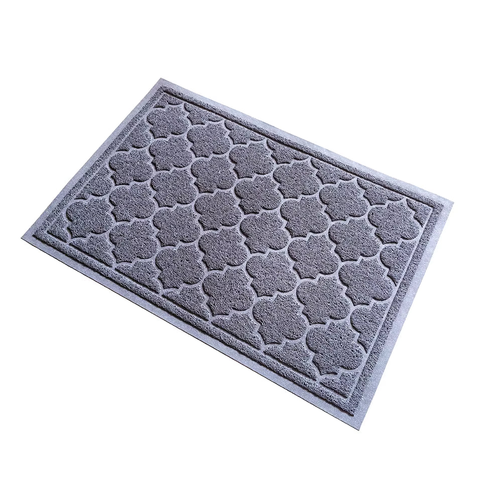 Lightweight Waterproof PVC Modern Animal Pattern Soft Anti-Slip Durable Dog Cat Litter Mat Eco-Friendly Washable Pet Feeding Mat