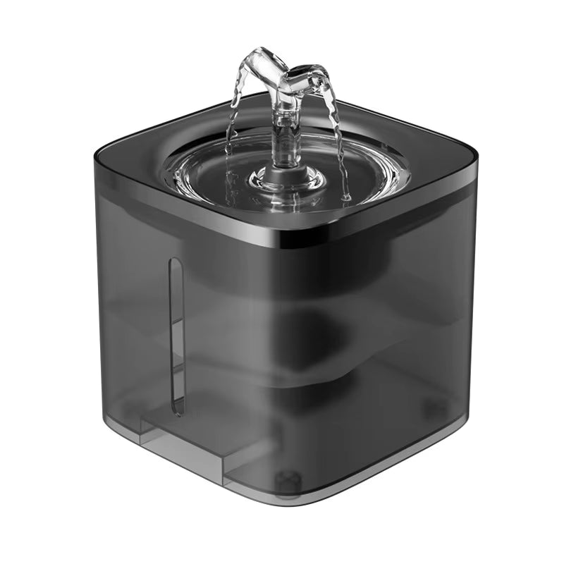 2026 C&Q OEM Love Luxurious Intelligent 2L Sensor-Type Automatic Circulating Usb-Powered Portable Detachable Fountain Pet