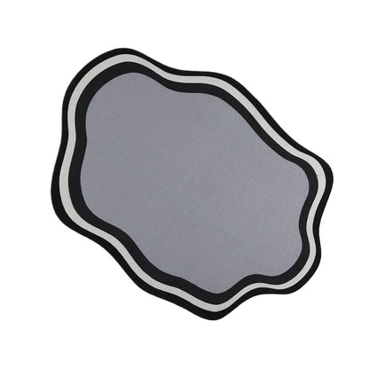 Diatomaceous Mud Absorbent Pet Placemat for Food and Water Bowl with Waterproof Quick-Dry Rubber Backing Non-Slip Home Pet Mat