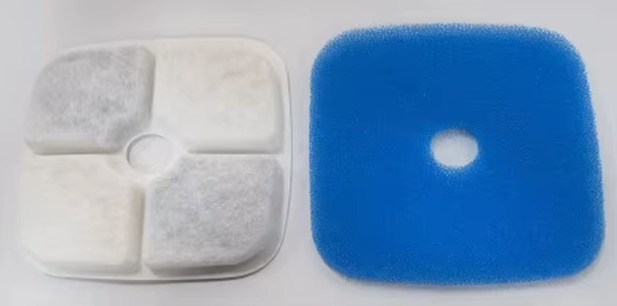 Cat and Dog Replacement Pet Water Dispenser Filter 5L Eco-Friendly Automatic Circular Arc Resin Activated Carbon Sponge Pad Box