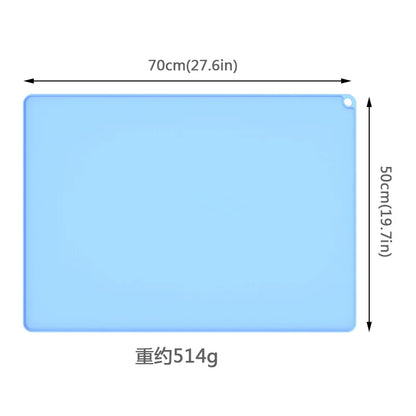 Wholesale Custom Logo Waterproof Silicone Cat Dog Pet Feeding Mat