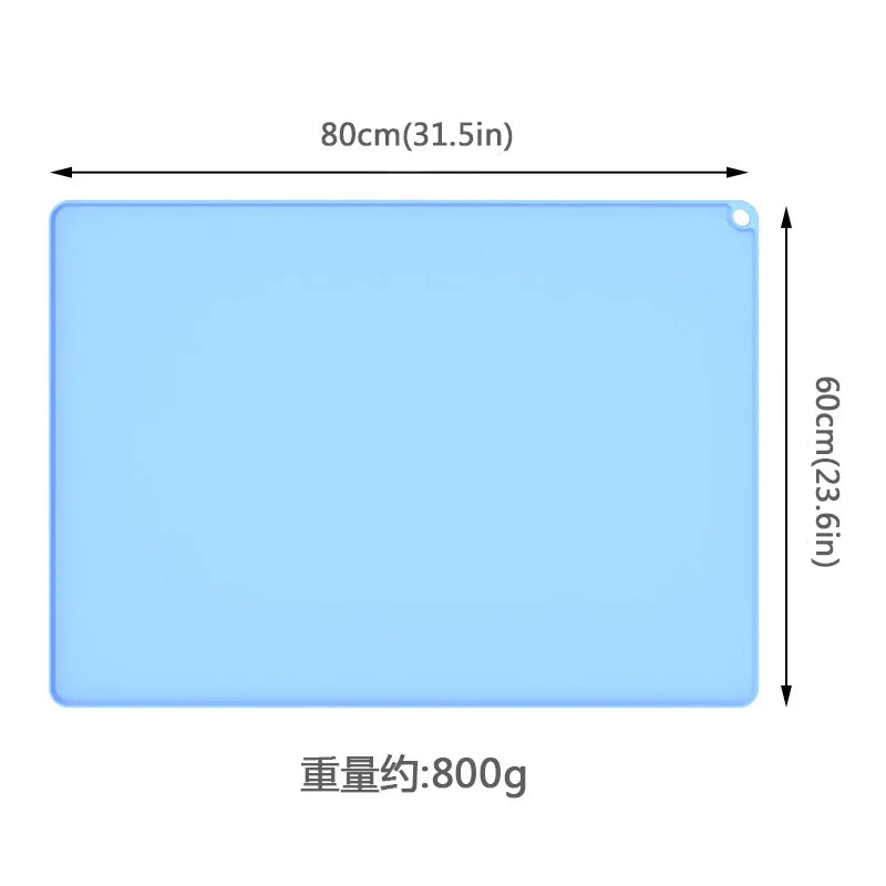 Wholesale Custom Logo Waterproof Silicone Cat Dog Pet Feeding Mat