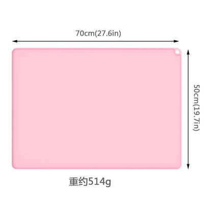 Wholesale Custom Logo Waterproof Silicone Cat Dog Pet Feeding Mat