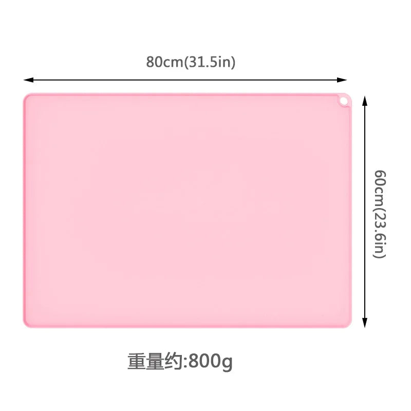 Wholesale Custom Logo Waterproof Silicone Cat Dog Pet Feeding Mat