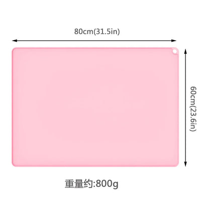 Wholesale Custom Logo Waterproof Silicone Cat Dog Pet Feeding Mat