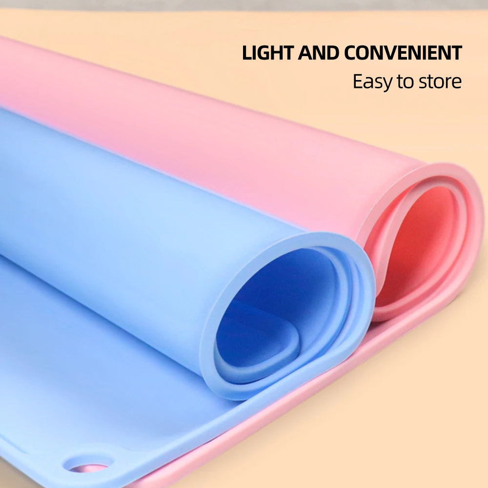 Wholesale Custom Logo Waterproof Silicone Cat Dog Pet Feeding Mat