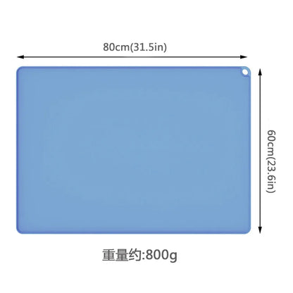 Wholesale Custom Logo Waterproof Silicone Cat Dog Pet Feeding Mat