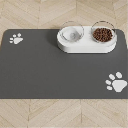1Pc Diatomite Pet Feeding Mat Waterproof Non Slip Dog Cat Food Bowl Placemat Absorbent Fast Drying Splash Proof Dish Drying Mat