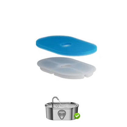 Cat and Dog Replacement Pet Water Dispenser Filter 5L Eco-Friendly Automatic Circular Arc Resin Activated Carbon Sponge Pad Box