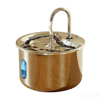 Easy Clean Eco-Friendly Durable Pet Water Fountain with Filtration System and Semi Automatic Quiet Pump for Cats Dogs