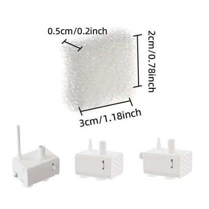 Cat and Dog Replacement Pet Water Dispenser Filter 5L Eco-Friendly Automatic Circular Arc Resin Activated Carbon Sponge Pad Box